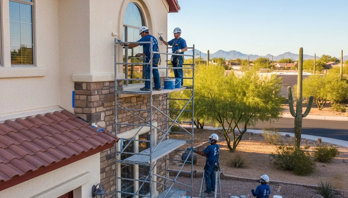 Painting services in Phoenix, AZ for residential and commercial homes