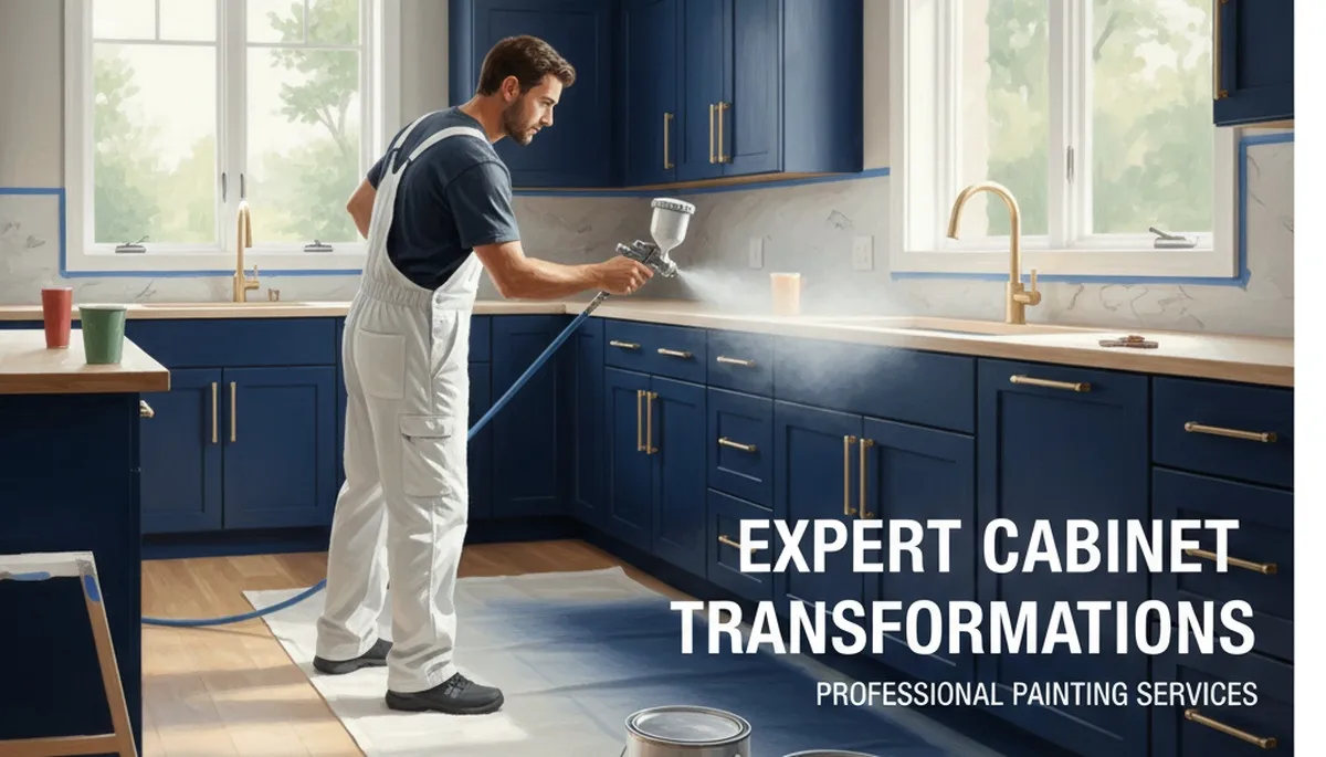 Cabinet painting in Phoenix, AZ for durable kitchen cabinet refinishing and desert-ready finish