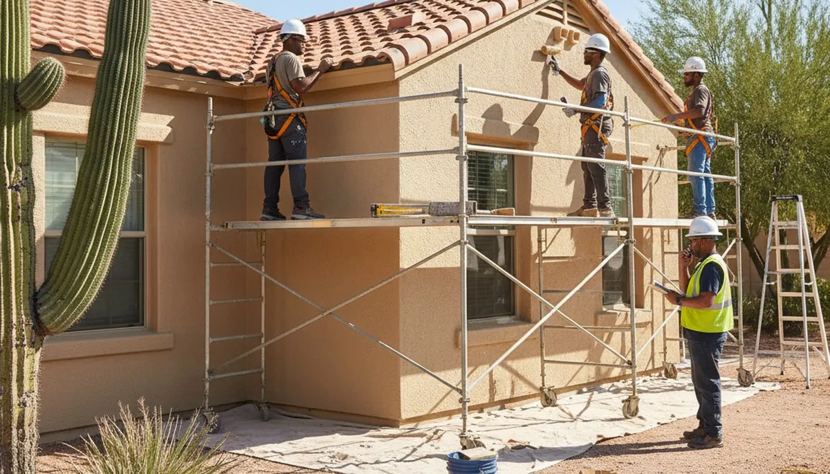 House painting service in Phoenix, AZ for residential exteriors and interiors