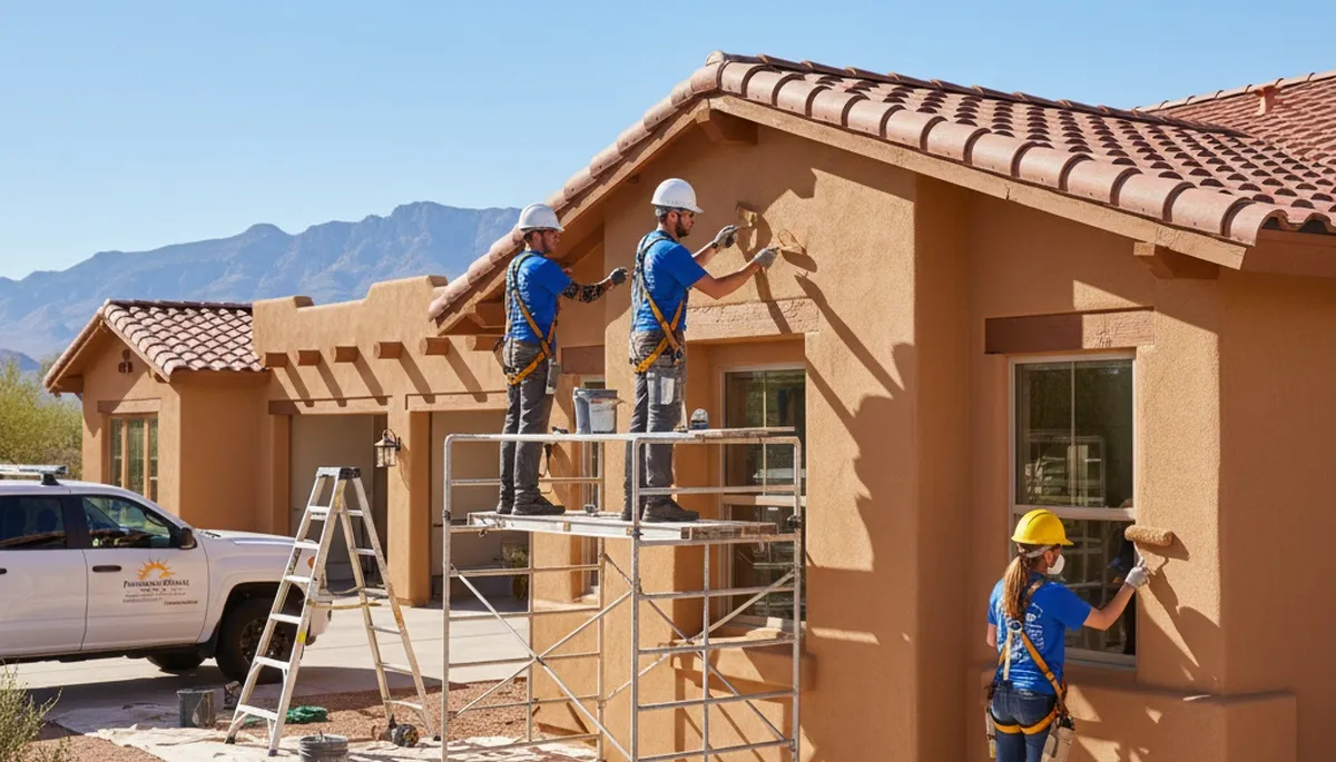 House painting contractor in Phoenix, AZ for exterior and interior home painting services