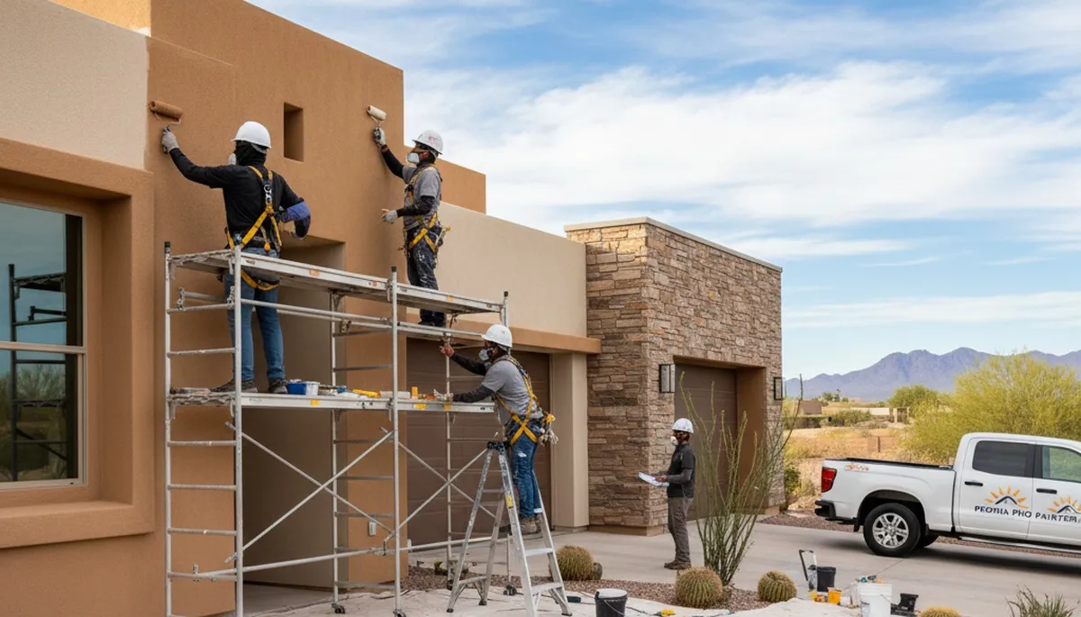 Professional house painting service in Phoenix, AZ for interior and exterior homes