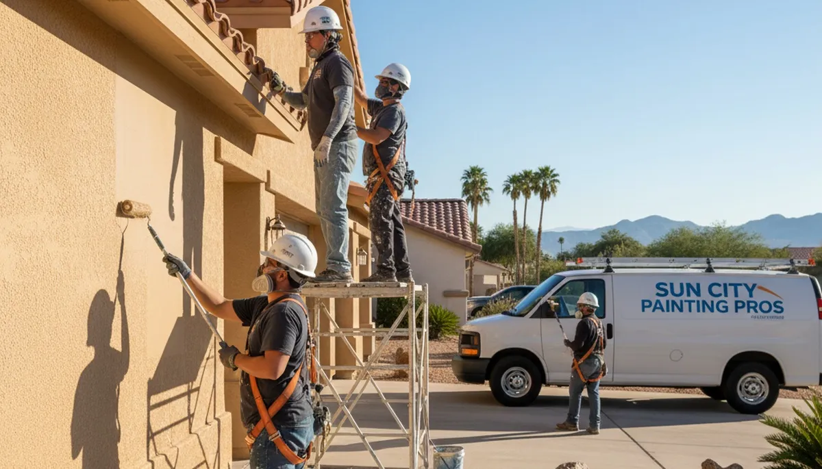 Phoenix, AZ painting contractor for house painting services and exterior home painting