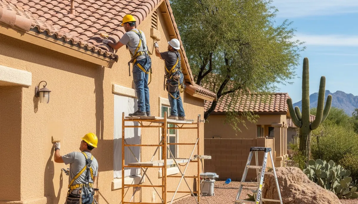 Professional Phoenix, AZ house painting service for interior and exterior residential projects